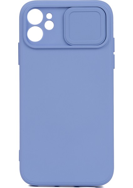 Apple iPhone 11 Uyumlu Kılıf Içi Kadife Sürgülü Slide Kamera Korumalı Lansman Kapak
