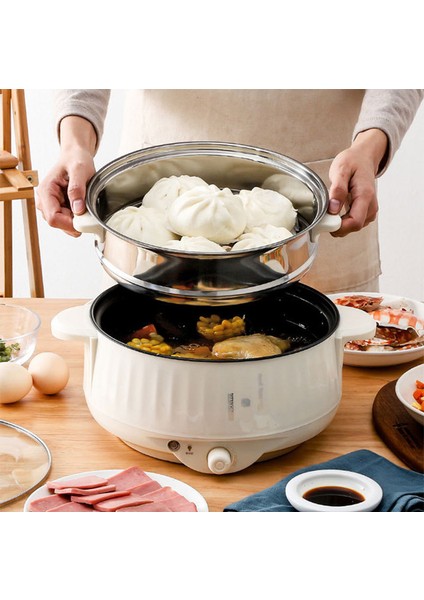 220 V Çok Fonksiyonlu Elektrikli Ocak Isıtma Tenceresi Elektrikli Pişirme Pot Makinesi Hotpot Erişte Yumurta Çorbası Vapur Mini Pirinç Ocak | Pirinç Ocakları (Yurt Dışından)