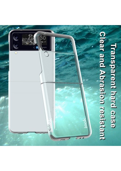 Imak Air Iı Pro Samsung Galaxy Z Flip3 5g Için Su Geçirmez Aşınmaya Dayanıklı Pc Telefon Kılıfı (Yurt Dışından)
