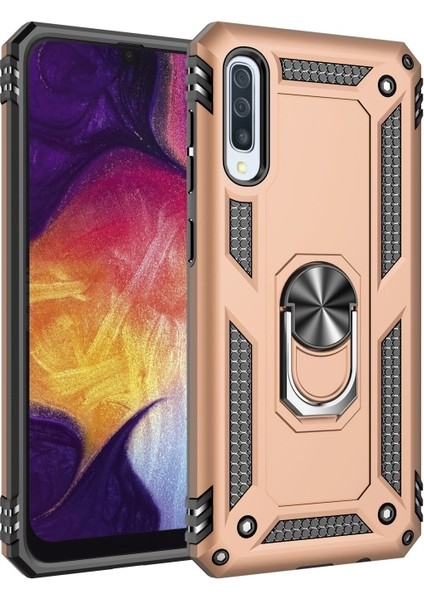 Galaxy A50 / A50S / A30S Için Hibrit Pc + Tpu Tutma Halkalı Telefon Kılıfı (Yurt Dışından)