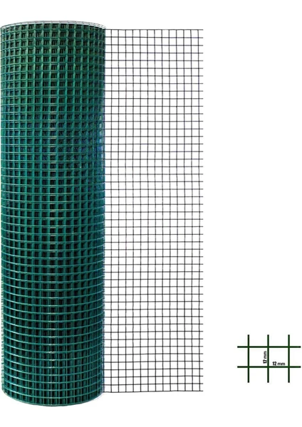 Nalburtek Puntalı Tel Pvc Kaplı Tel 12X12MM 120 cm 25MT