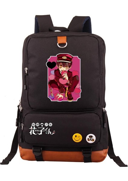 Anime Tuvalete Bağlı Hanako Kun Okul Sırt Çantası Laptop Çantası (Yurt Dışından)