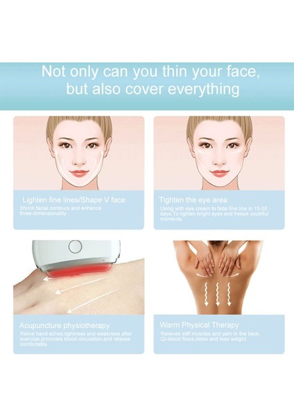 4 Modlar Mikrocürrent Yüz Masajı Isı Titreşimi Yüz Kaldırma Anti Aging Cilt Sıkın Gua Sha Kazıma Masaj Aracı | Mikrosürret Cihazı (Yurt Dışından) fırsatları