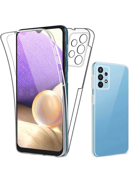 Galaxy A32 4g Için Hibrit Pet + Tpu + Akrilik Şeffaf Telefon Kılıfı(Yurt Dışından)