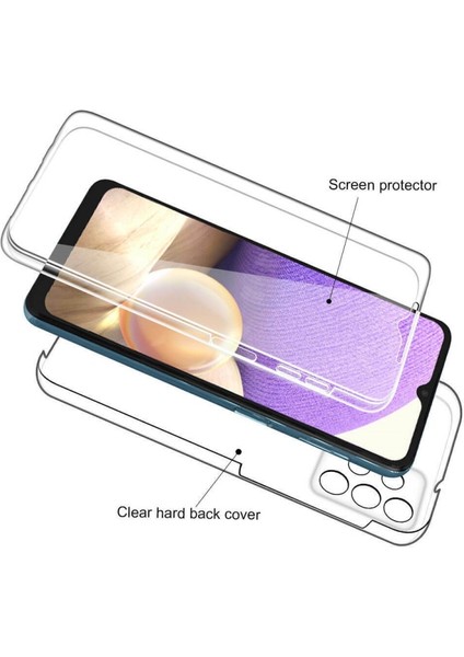 Galaxy A32 4g Için Hibrit Pet + Tpu + Akrilik Şeffaf Telefon Kılıfı(Yurt Dışından) modelleri