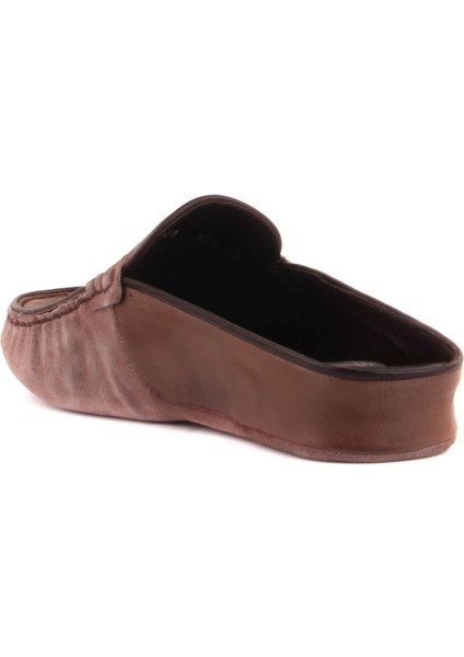 Sail Lakers - Kahverengi Süet, Deri Kadın Ev Terliği fırsatları