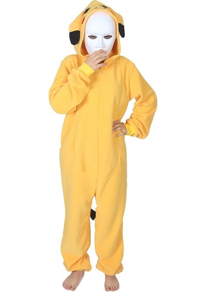 Yetişkin Pikachu Hayvan Kostümü