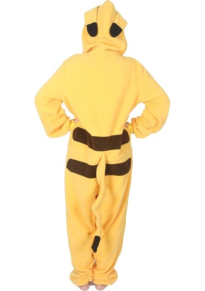 Yetişkin Pikachu Hayvan Kostümü