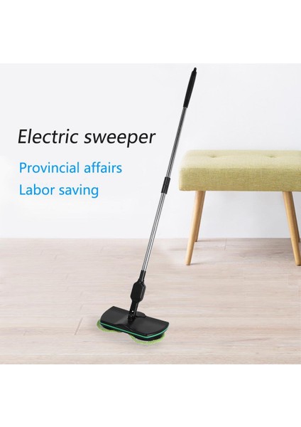 Şarj Edilebilir Ev Robot Temizleyici - Siyah (Yurt Dışından)