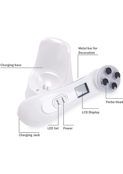 Cilt Gençleştirme, Yüz Masajı, Radyo Frekansı Sıkılaştırıcı, Sıkılaştırıcı Makine, Ve Yüz Döndürme (Beyaz) Için Güzellik Aracı (Yurt Dışından) fırsatları