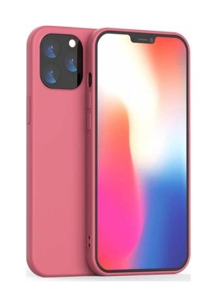 Polham Apple iPhone 12, 12 Pro Lansman Kılıfı, Içi Kadife Dışı Silikon Apple Lansman Kılıfı
