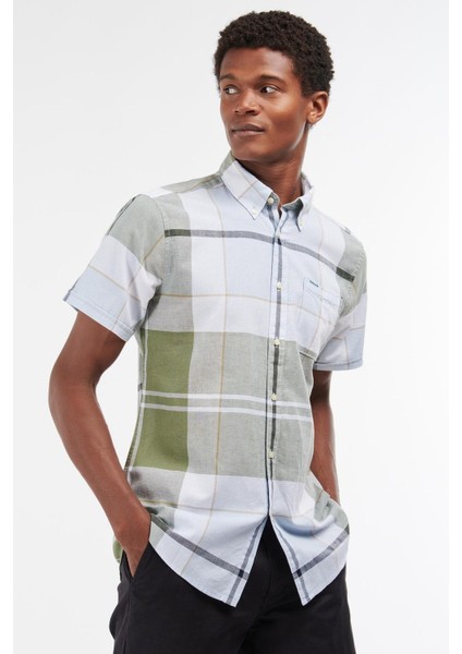 Douglas S/s Tailored Gömlek OL14 Washed Olive