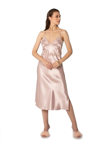 6960 Battal Altılı Saten Gecelik - Sabahlık Takımı fiyatları