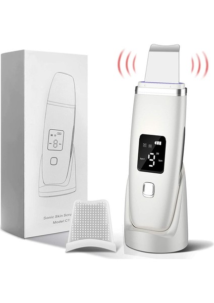 Ultrasonik Yüz Cilt Scrubber Cleaner Temizleyici Yüz Masajı Cilt Bakımı | Cilt Scrubber (Yurt Dışından) fırsatları
