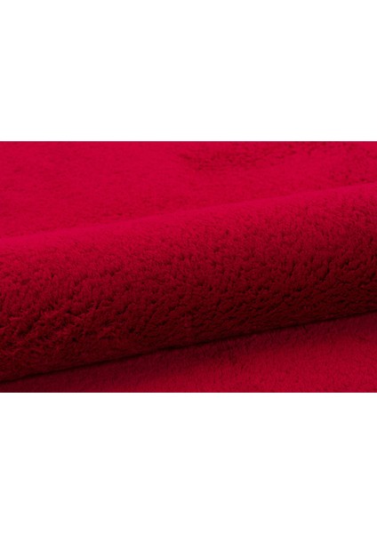 Puffy Kırmızı Makine Halısı