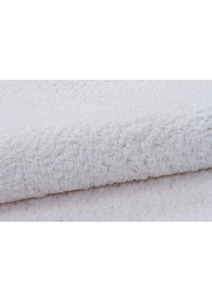 Puffy Beyaz Makine Halısı modelleri