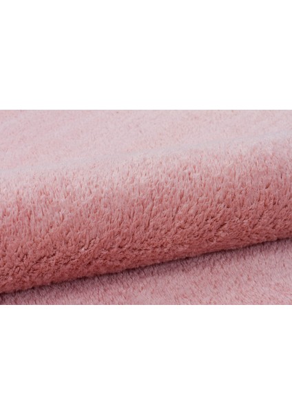 Puffy Pembe Makine Halısı