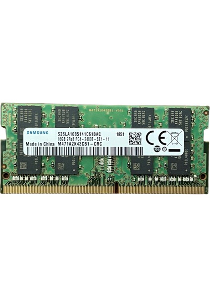 M471A2K43CB1-CRC 16 GB Ddr4 2400 Mhz CL17 Notebook Ram