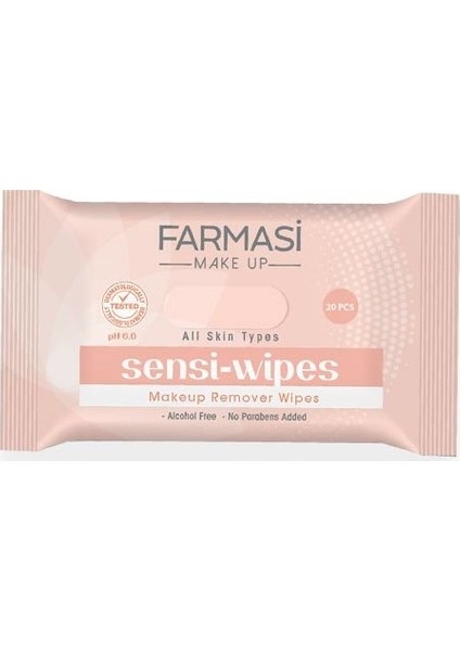 Sensi Wipes Makyaj Temizleme Mendili 3'lü Paket