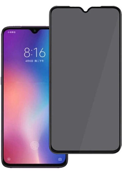 Realme 5i Privacy Temperli Full Ekran Koruyucu New