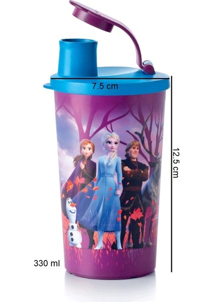 Frozen Bardak Suluk 330 ml Anna&elsa-Olaf Hsgl