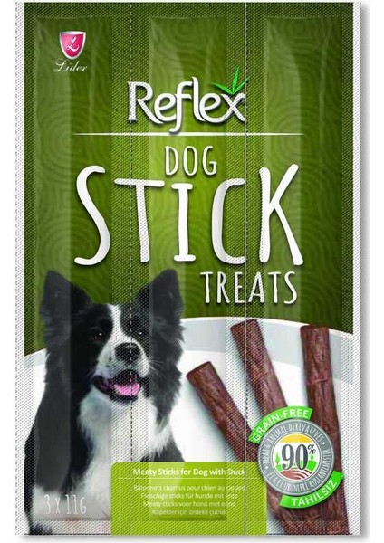 Sticks Ördekli Köpek Ödül Çubukları 3X11 gr