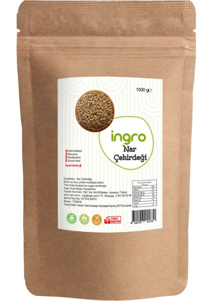 Ingro Nar Çekirdeği 1000 G