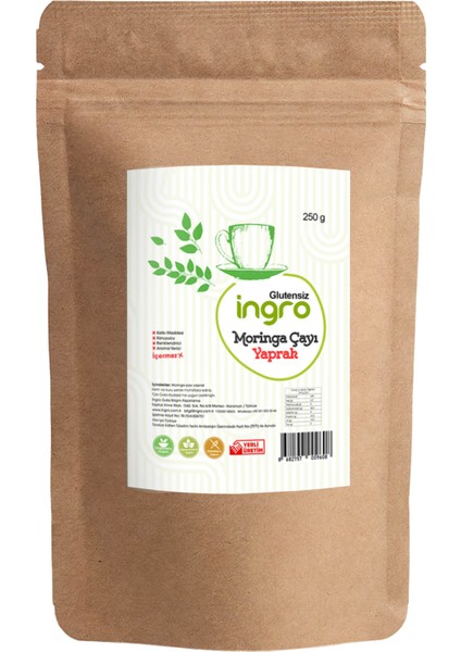 Ingro Moringa Çayı (Yaprak) 250 G