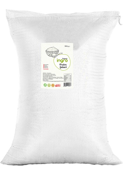 Ingro Glutensiz Pudra Şekeri 5000 G