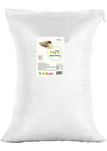 Ingro Glutensiz Baldo Pirinç 5000 G