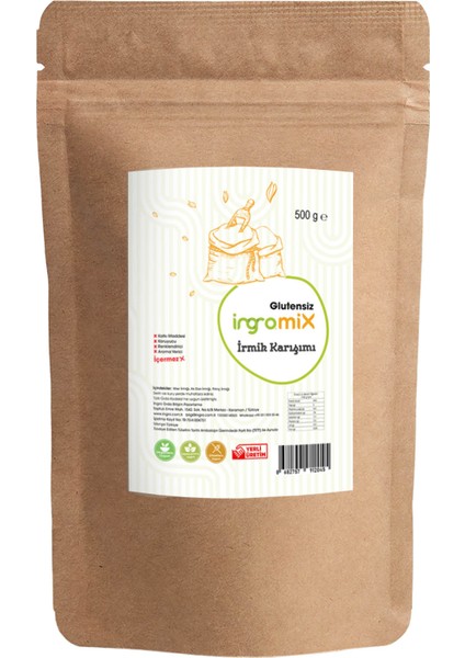 Ingromix Glutensiz Irmik Karışımı 500 G