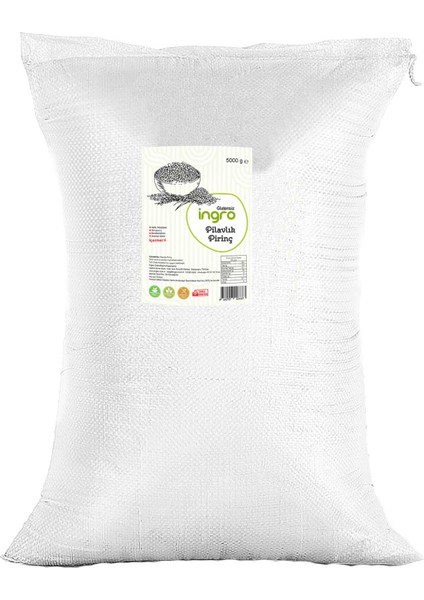 Ingro Glutensiz Pilavlık Pirinç 5000 G