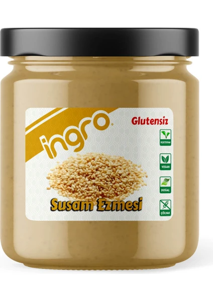 Ingro Glutensiz Susam Ezmesi 380 G