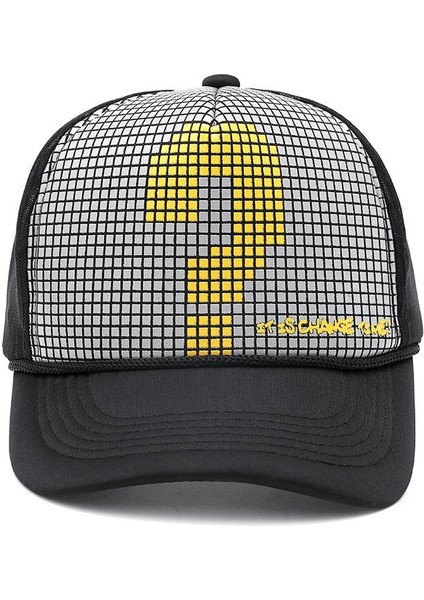 Soru Mar Nefes Yaz Kadın Beyzbol Şapkaları Snapback Şapka Örgü Kap Gömme Kamyon Şoförü Casquette Kemik Şapkalar Kadın Erkek (Yurt Dışından) modelleri