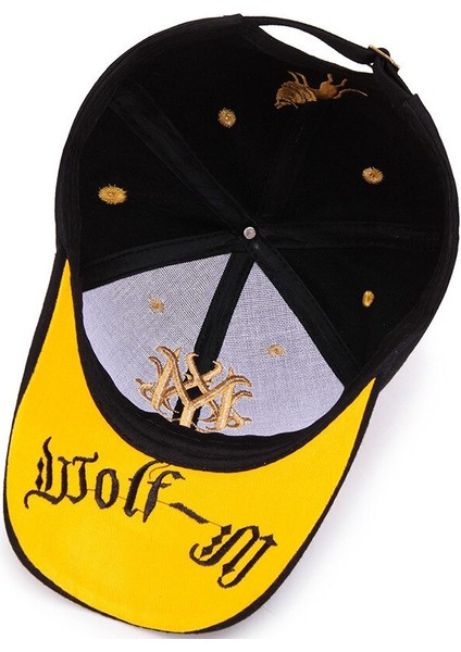 Erkek Beyzbol Şapkası Kurt Nakış Şapkası Erkek Popüler Snapback Kadın Yaz Şapkası Hiphop Şapkaları Moda Sporları Baba Şapkası Şapkası Eş Şapkaları (Yurt Dışından) modelleri