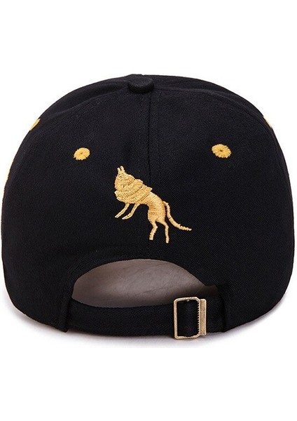 Erkek Beyzbol Şapkası Kurt Nakış Şapkası Erkek Popüler Snapback Kadın Yaz Şapkası Hiphop Şapkaları Moda Sporları Baba Şapkası Şapkası Eş Şapkaları (Yurt Dışından) fırsatları