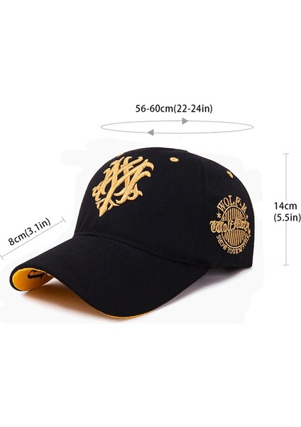 Erkek Beyzbol Şapkası Kurt Nakış Şapkası Erkek Popüler Snapback Kadın Yaz Şapkası Hiphop Şapkaları Moda Sporları Baba Şapkası Şapkası Eş Şapkaları (Yurt Dışından) indirimleri