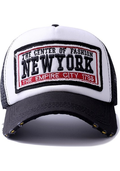 New York Nakış Yaz Örgü Beyzbol Şapkası Kadın Açık Kamuflaj Şapkalar Erkekler Içın Snapback Kemik Hip Hop Baba Şapka (Yurt Dışından)