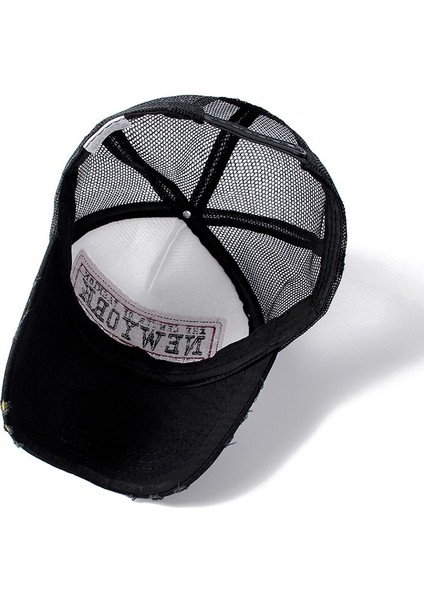 New York Nakış Yaz Örgü Beyzbol Şapkası Kadın Açık Kamuflaj Şapkalar Erkekler Içın Snapback Kemik Hip Hop Baba Şapka (Yurt Dışından)
