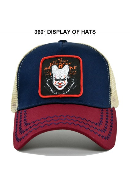 Yaz Beyzbol Şapkaları Hip Hop Snapback Örgü Kemik Kamyon Şoförü Şapkaları Kadın Erkek Palyaço Nakış Casquette Baba Balıkçılık Şapkası (Yurt Dışından) modelleri