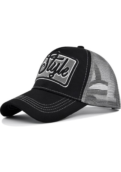 Hip Hop Snapback Beyzbol Şapkaları Yetişkin Yaz Örgü Şoför Şapkaları Kadın Erkek Casquette Serin Beyzbol Şapkası Balıkçı Şapkası (Yurt Dışından)