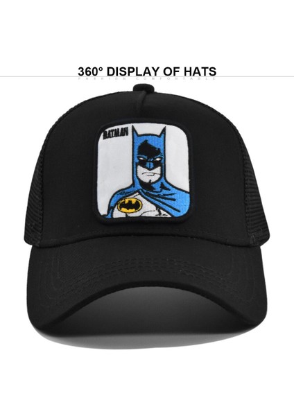 Karikatür Nakış Yaz Erkekler Beyzbol Şapkaları Hip Hop Kemik Snapback Örgü Şapkalar Kemik Kamyon Şoförü Şapkaları Kadınlar Içın Baba Net Kap (Yurt Dışından)