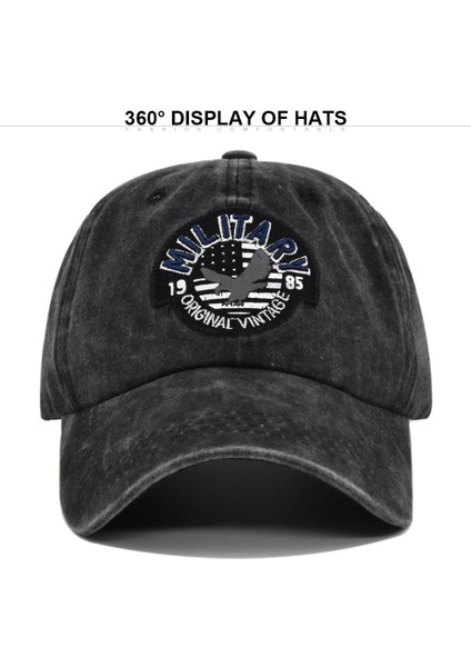 Yeni Yaz Beyzbol Şapkası Gömme Şapka Rahat Kap Gorras Mektup Nakış Hip Hop Snapback Şapkalar Erkekler Kadınlar Içın Yıkama Kap (Yurt Dışından)