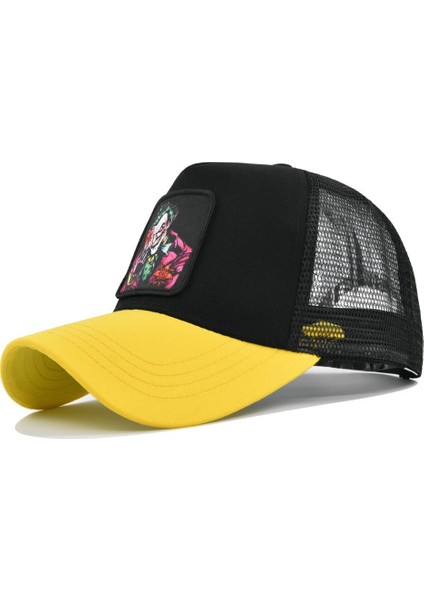 Moda Yeni Hip Hop Snapback Beyzbol Şapkaları Karikatür Resimleri Yaz Örgü Kemik Kamyon Şoförü Şapkaları Kadın Erkek Casquette Balıkçılık Şapkası (Yurt Dışından)