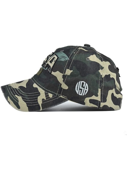 Retro Kamuflaj Beyzbol Şapkası Erkekler Nakış Mektup Abd Casquette Streetwear Snapback Kadın Şapka Kamyon Şoförü Baba Şapka Kapakları (Yurt Dışından) fiyatları