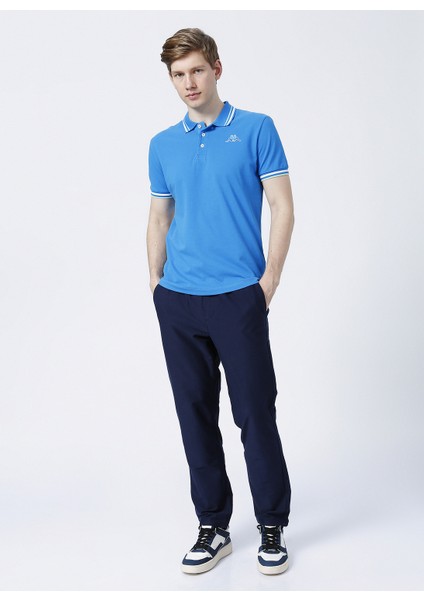 Logo Maltax 5 Mss Erkek Mavi-Beyaz-Fıstık Yeşili Regular Fit Polo Yaka Tişört indirimleri