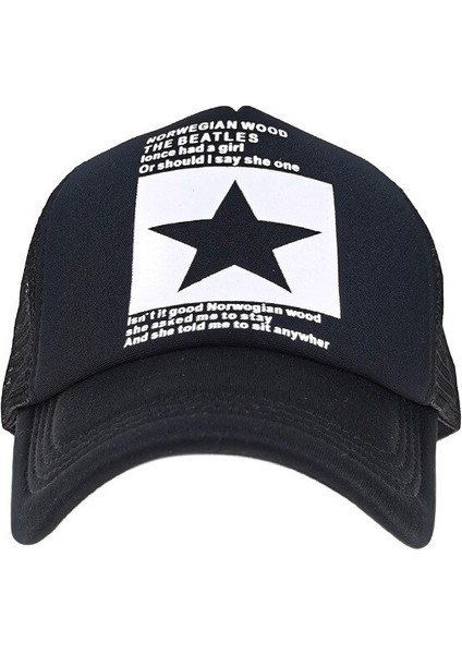 Kadınlar Içın Yaz Yeni Beş Yıldızlı Beyzbol Şapkası Açık Moda Kamyon Eşlik Eş Şapka Erkekler Nefes Örgü Kap (Yurt Dışından) fiyatları