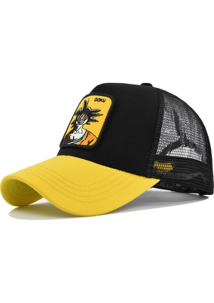 Karikatür Nakış Yaz Erkekler Beyzbol Şapkaları Hip Hop Kemik Snapback Örgü Şapkalar Kemik Kamyon Şoförü Şapkaları Kadınlar Içın Baba Net Kap (Yurt Dışından)