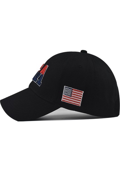 Amerikan Bayrağı Beyzbol Şapkası Erkekler Nakış Abd Erkekler Içın Snapback Şapka Bone Gorra Casquette Moda Şapka (Yurt Dışından)
