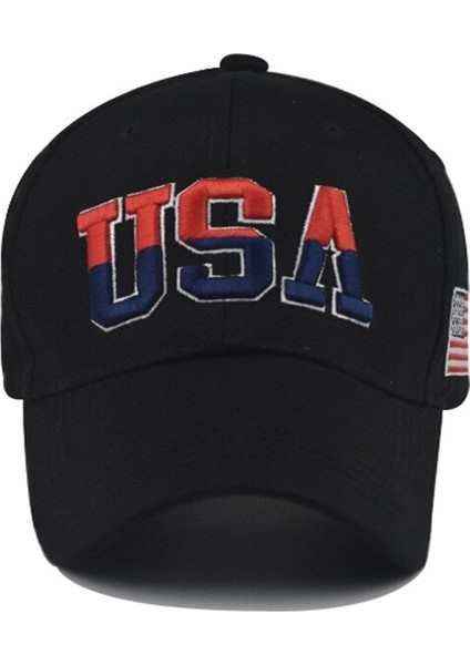 Amerikan Bayrağı Beyzbol Şapkası Erkekler Nakış Abd Erkekler Içın Snapback Şapka Bone Gorra Casquette Moda Şapka (Yurt Dışından)